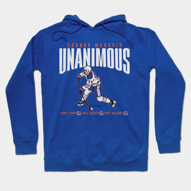 Connor McDavid Unanimous Hoodie by stevenmsparks